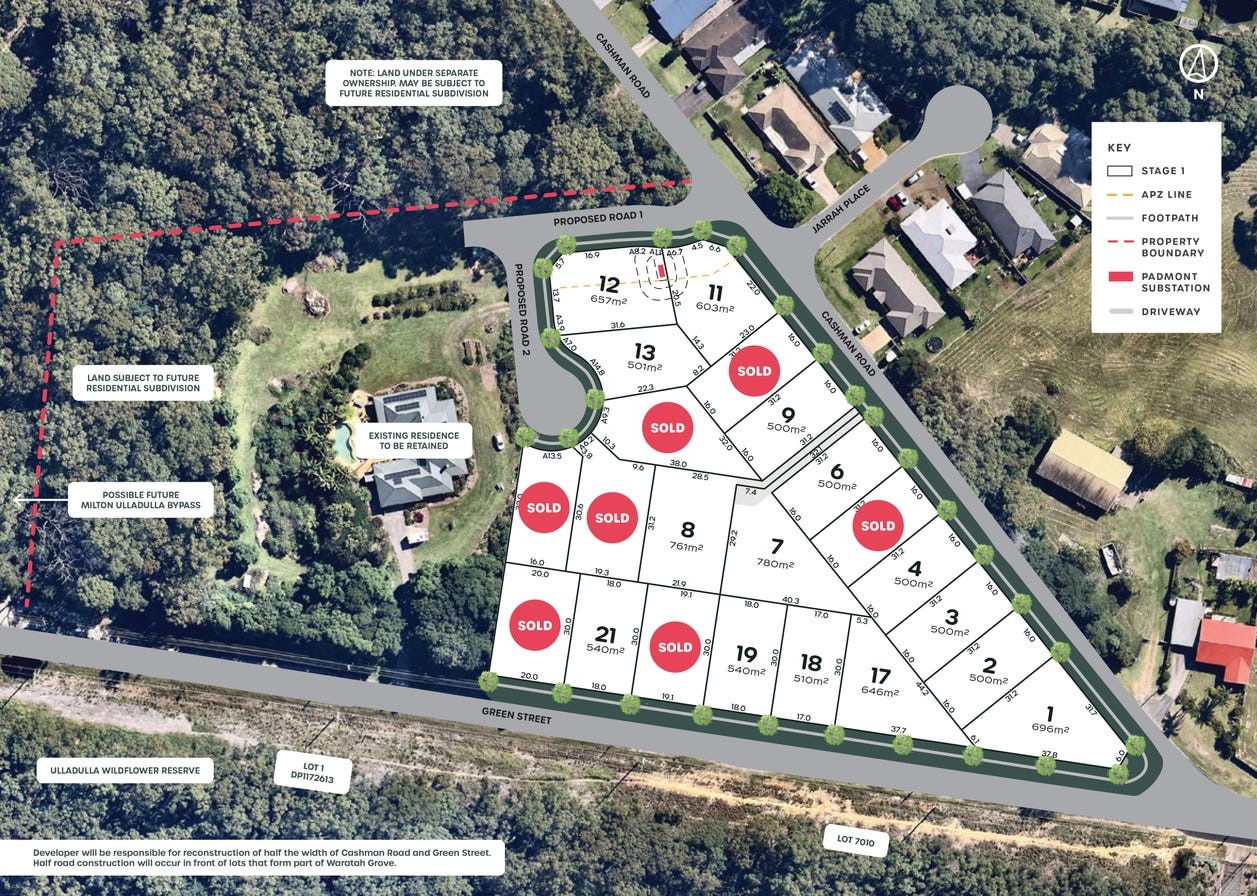 [Land for Sale] Waratah Grove Estate, Ulladulla OpenLot